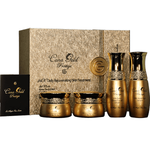 Gift Set: 24k Gold & Caviar Daily Rejuvenating Skin Treatment